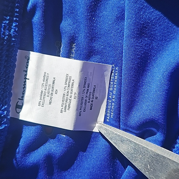 Champion Authentic Athletic Wear Gymnastics Swim NWT XS - Picture 4 of 6